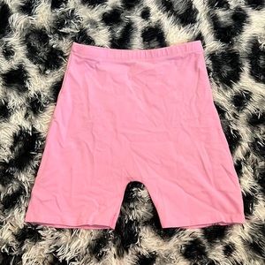 PINK Brandy Melville John Galt Biker Shorts